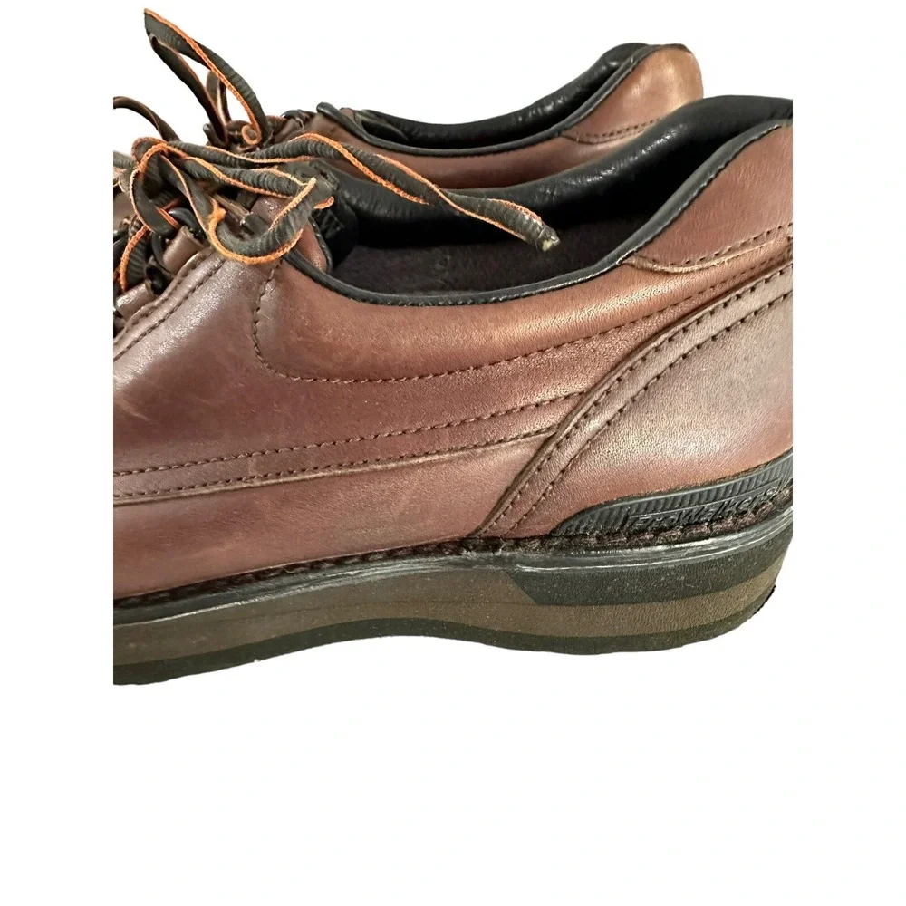 Rockport Vibram Men's Shoes 10 W  Brown Leather‎ Rugged Oxford Gore-Tex M9021